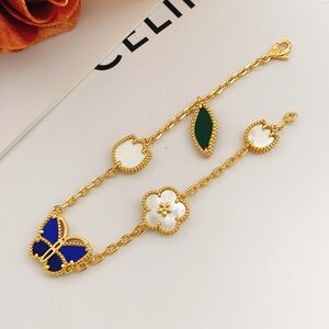 Van Cleef & Arpels Gold Butterfly Bracelet